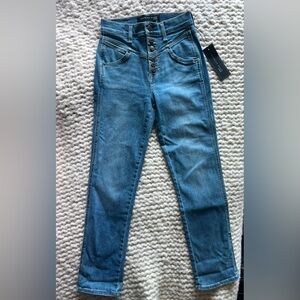 Veronica Beard NWT Ryleigh w/Front Yoke jeans size 25 high waisted